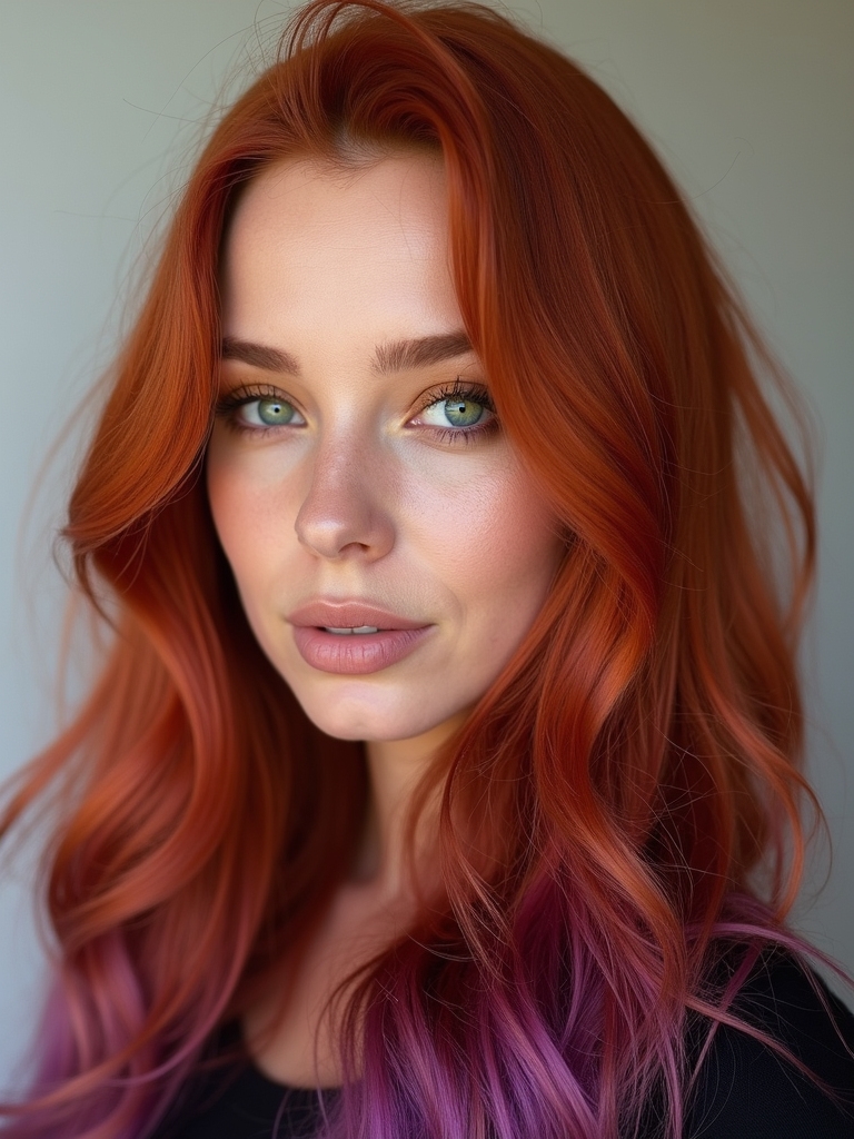 fiery red hair allure