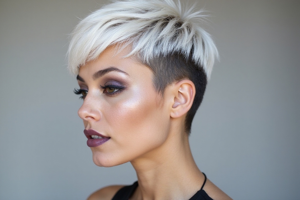 frosted root short shave
