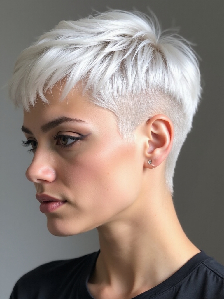 frosted roots enhance elegance