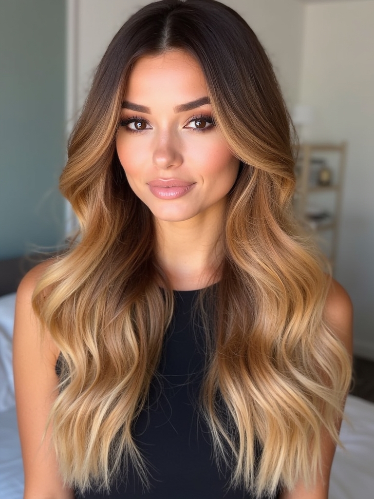 golden light cascading elegance