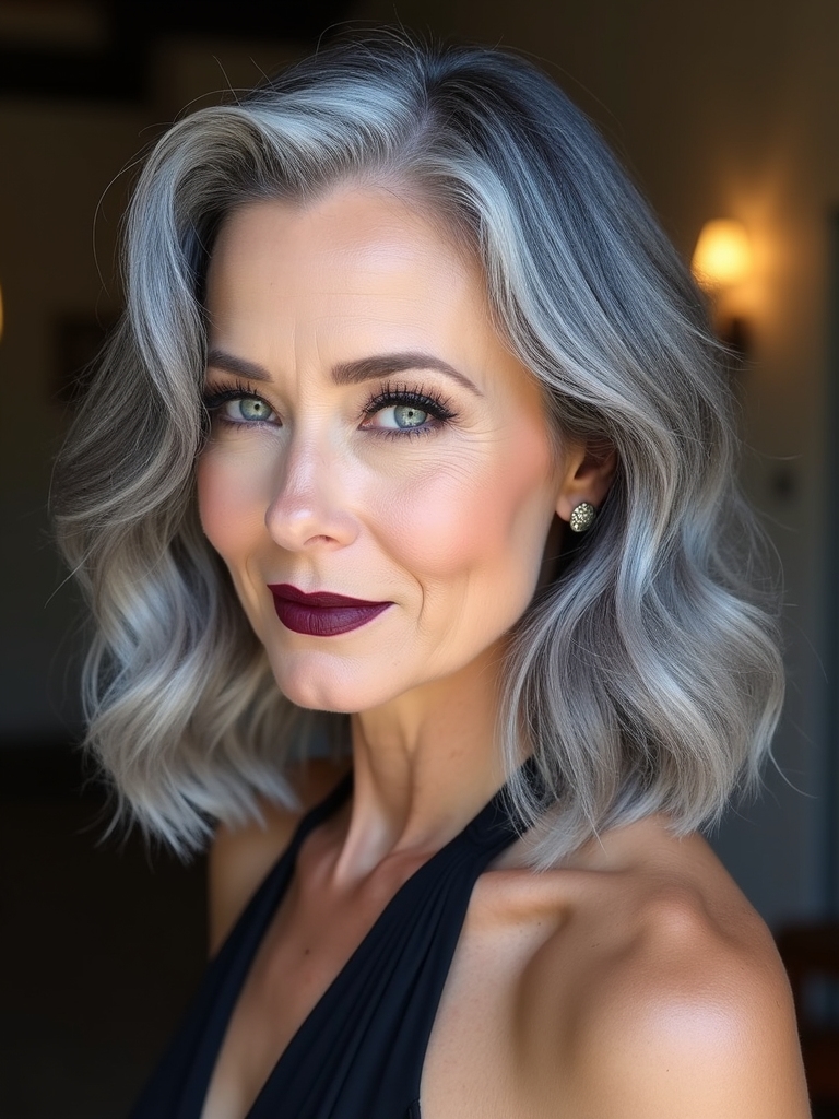 gray hair wisdom embraced