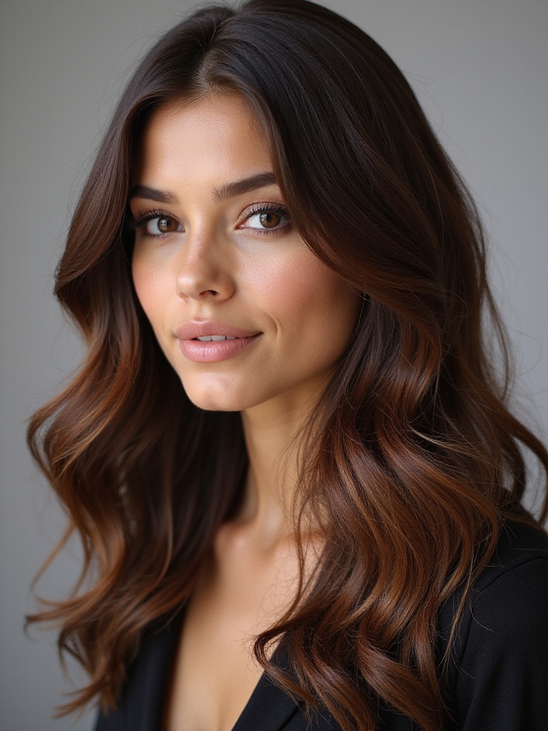 harmonious coffee brown shade