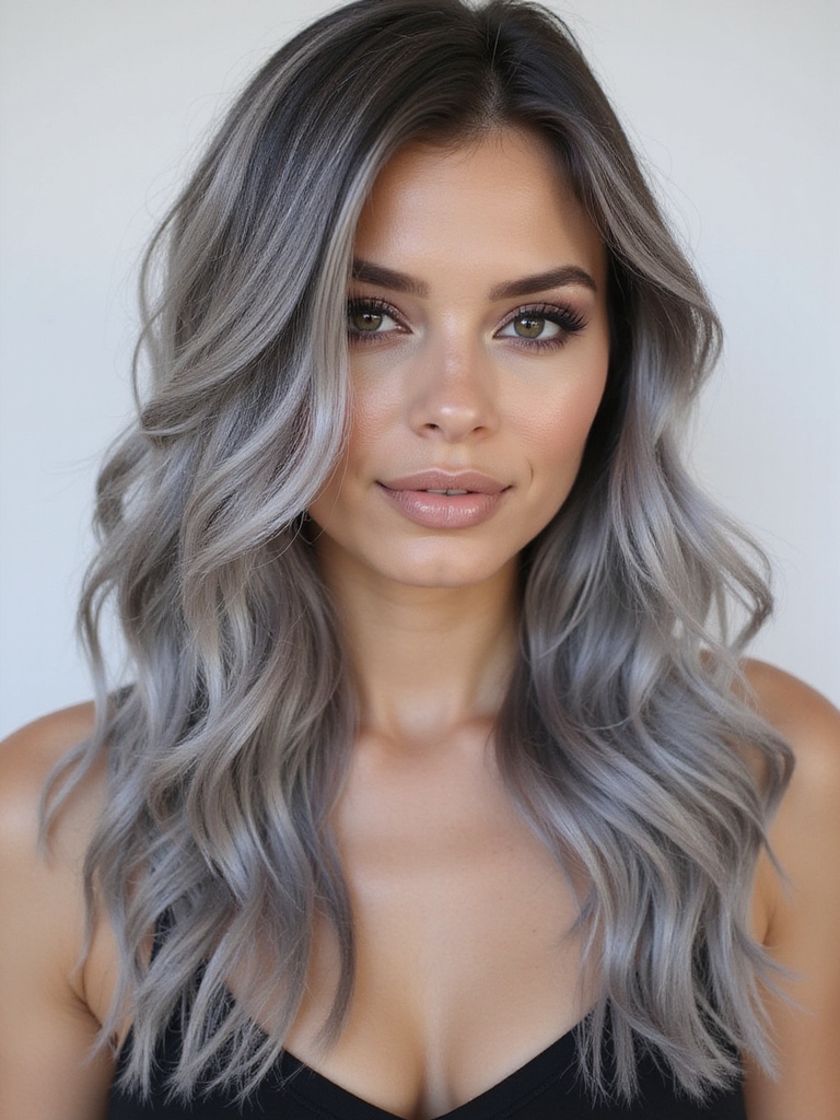 iconic ash gray hairstyles