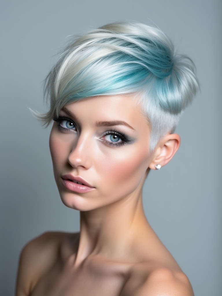 icy blues for sophisticated elegance