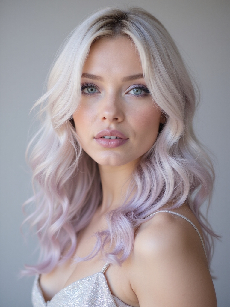 icy pastels and elegance