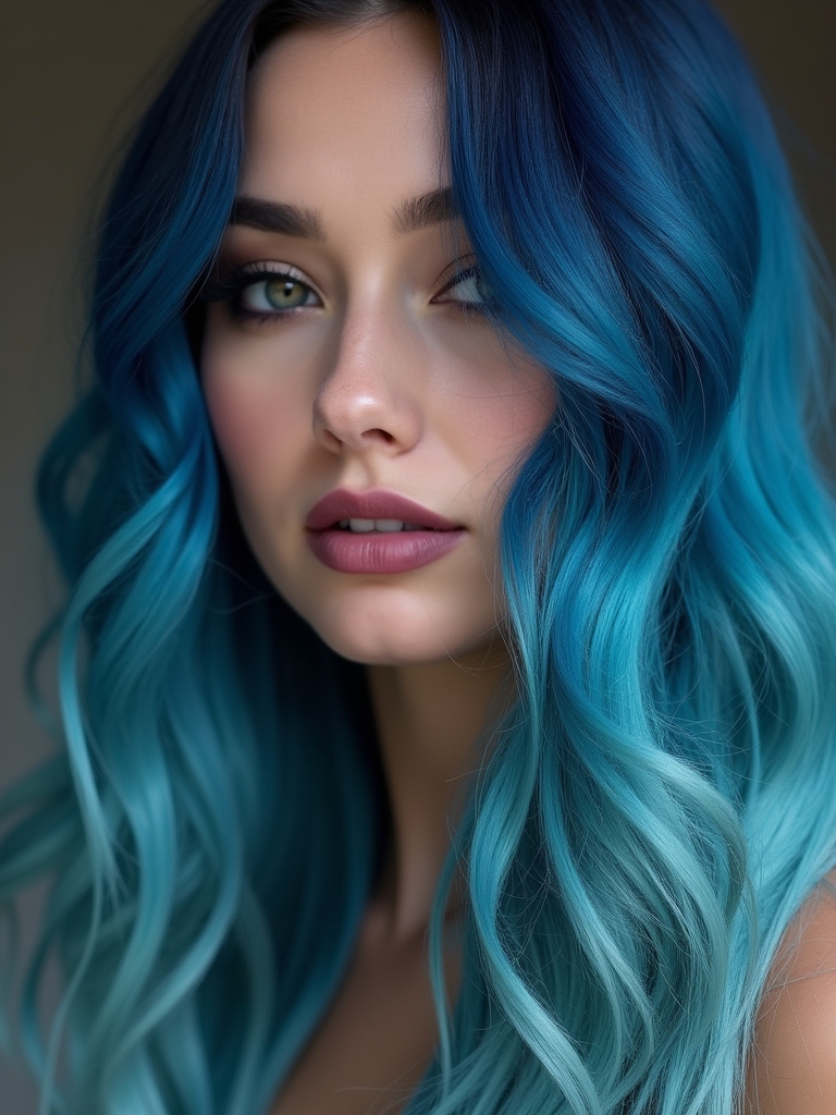 indigo glow serenity embrace