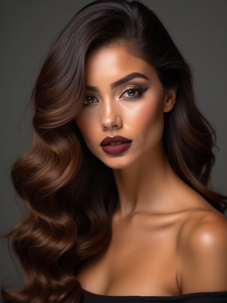 indulgent rich chocolate hues