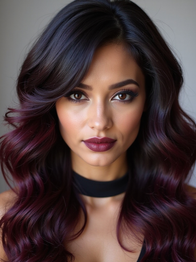 luscious black cherry vibrancy
