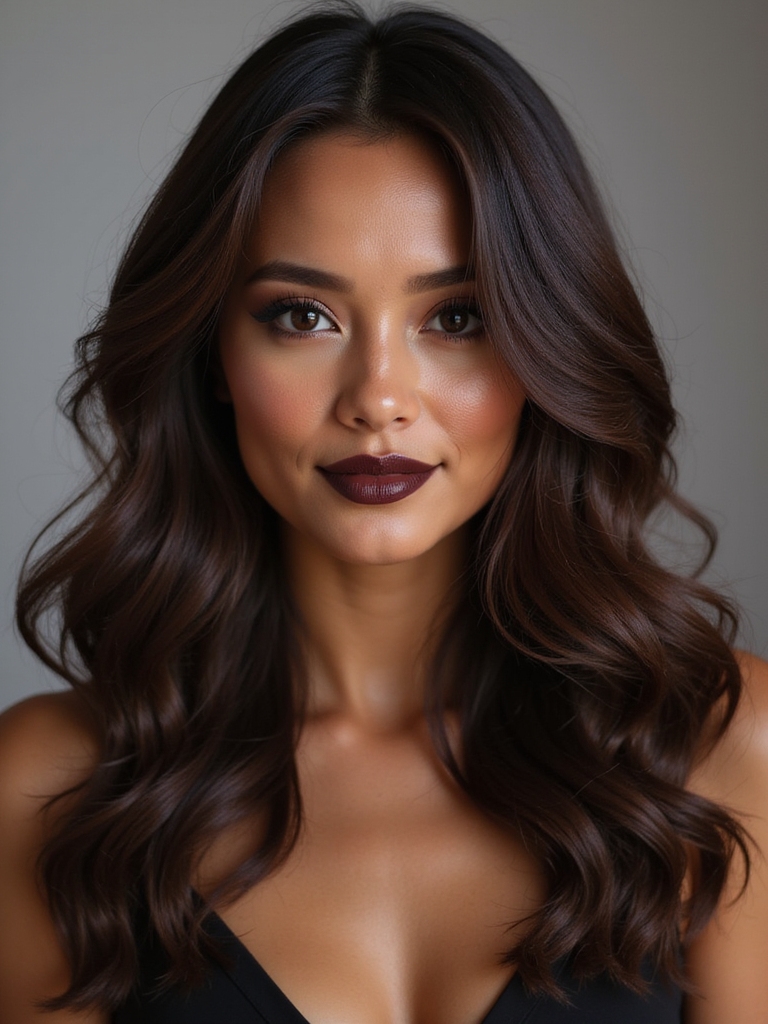 luxurious deep cocoa elegance