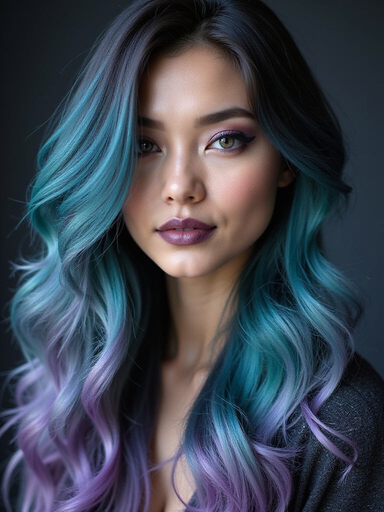 mermaid inspired hair colors