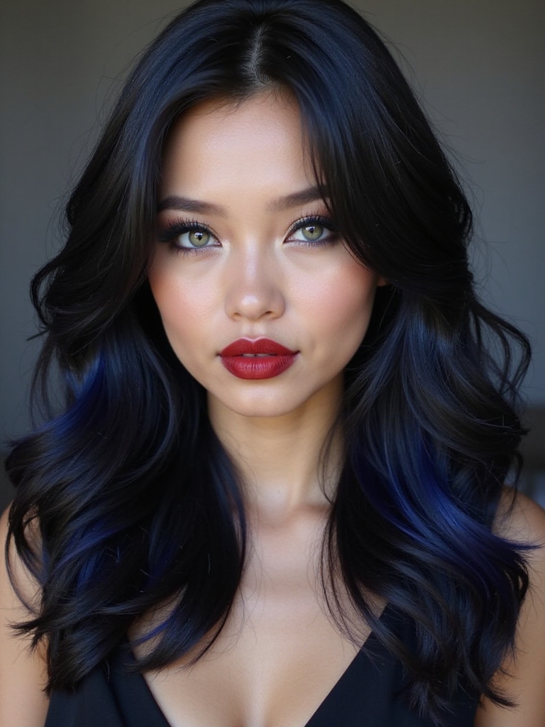 mesmerizing charcoal gloss elegance