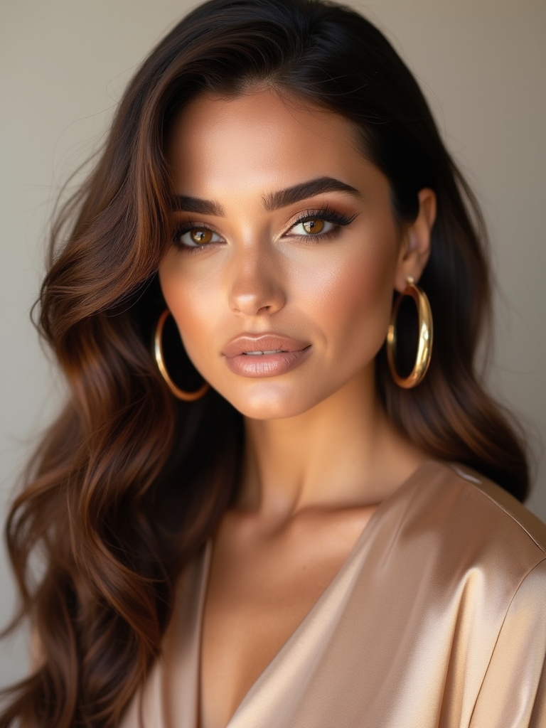 milk chocolate hair glamour