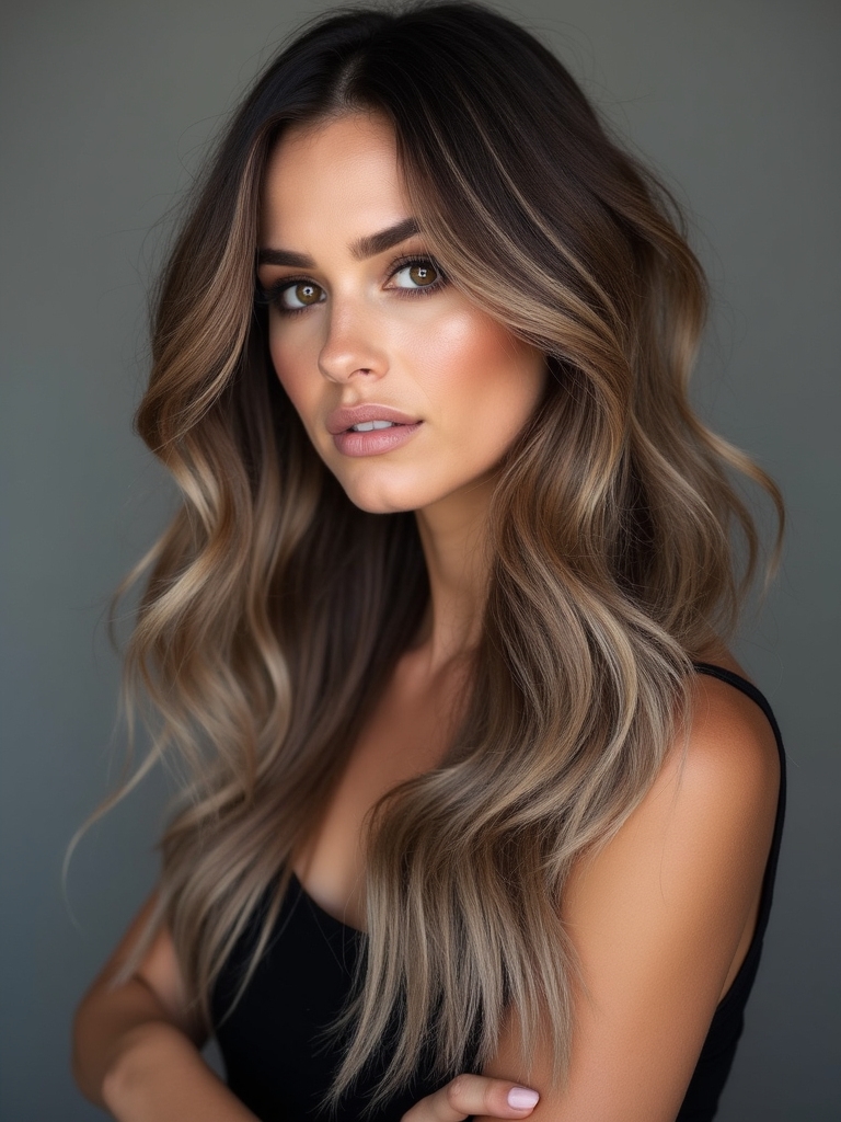 misty brown enhances volume