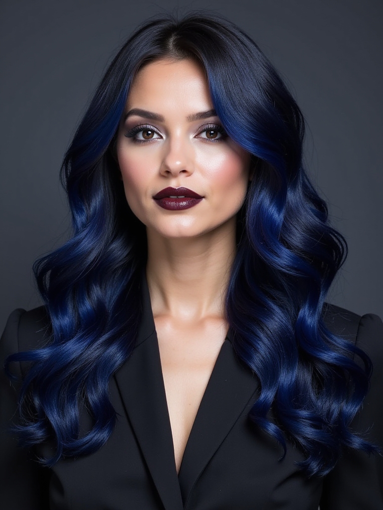 mystical midnight blue transformation