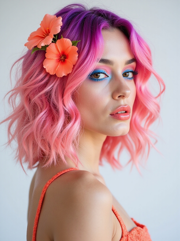 neon hair color techniques