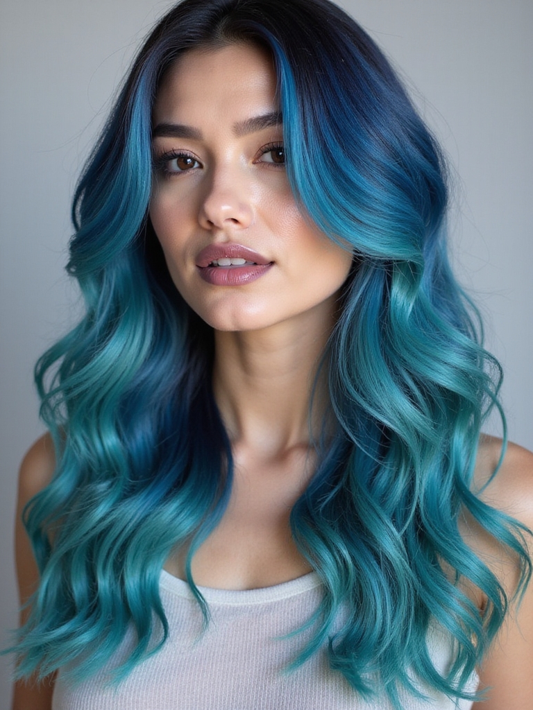 ocean inspired hair transformations