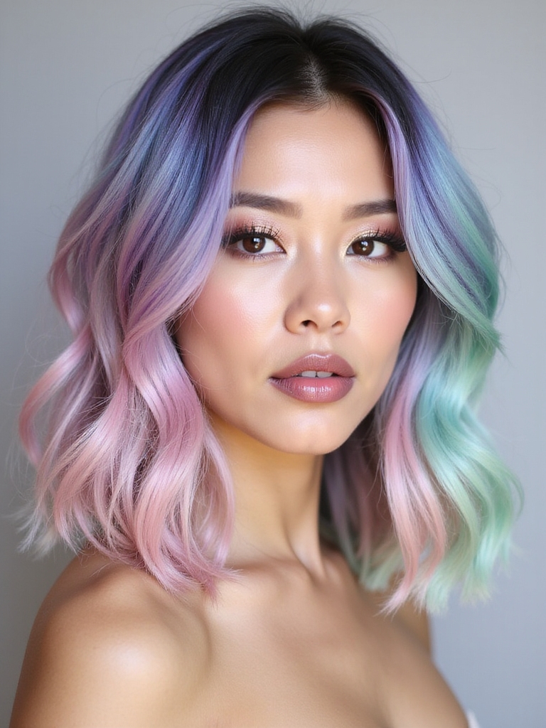 pastel shades elegant whimsy