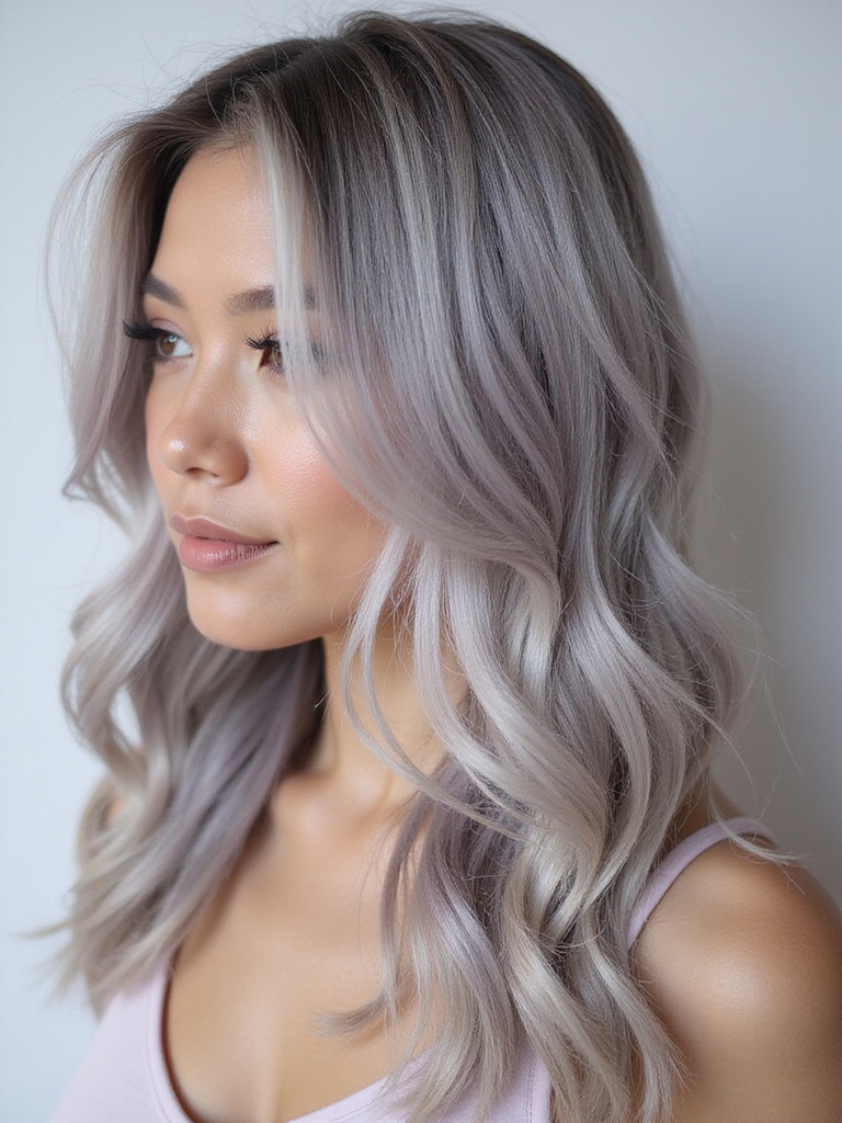 playful lavender color harmony
