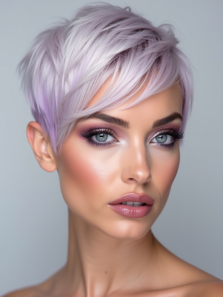 playful vibrant pastel hair