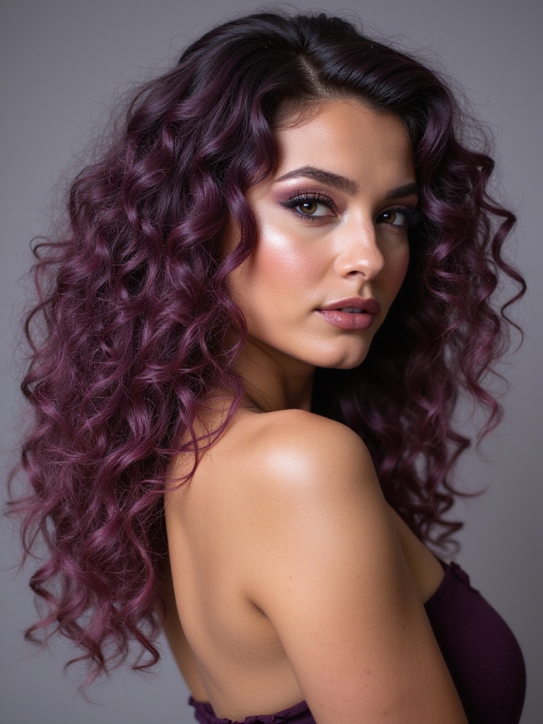 plum curls transformative elegance
