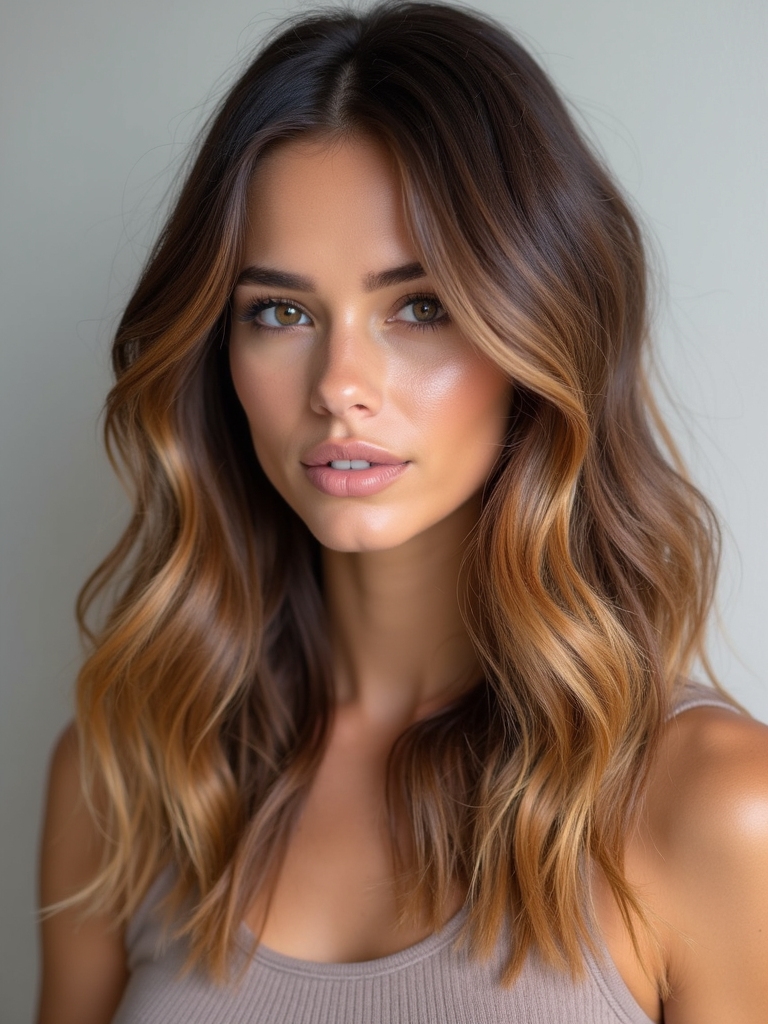 radiant balayage hair transformation
