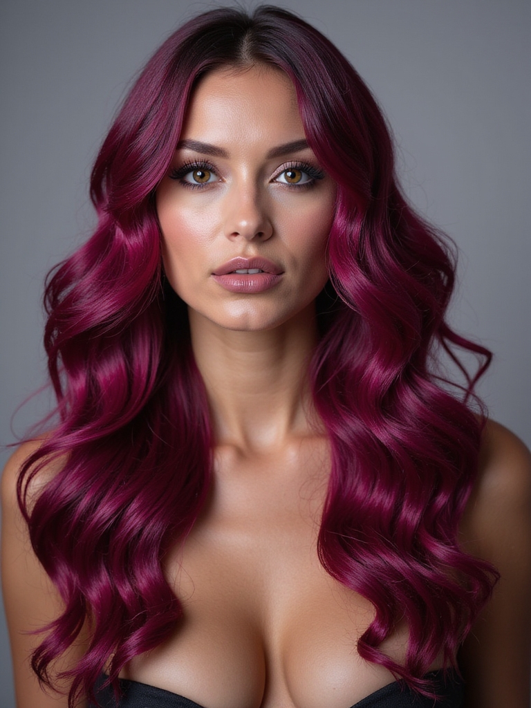 raspberry hair color trends