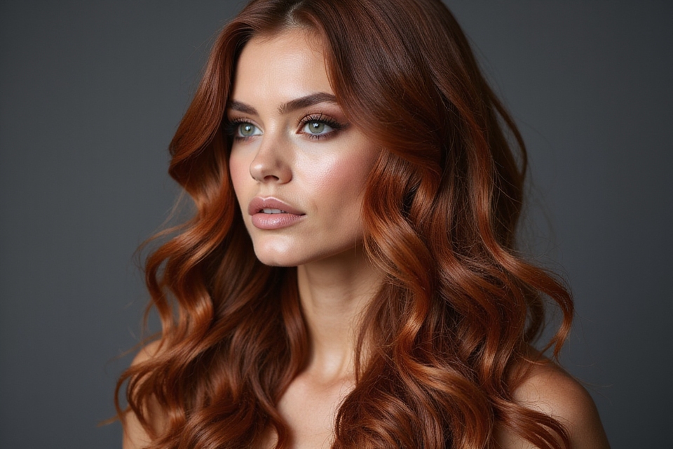 reddish brown hair shades