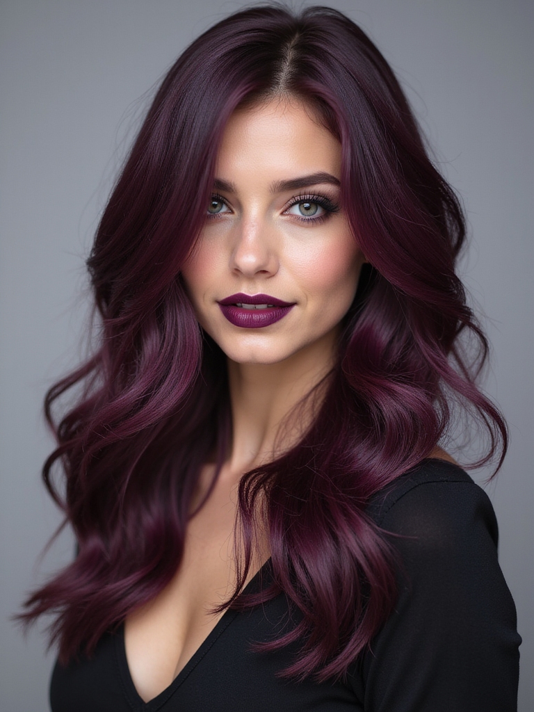 rich plum hair allure