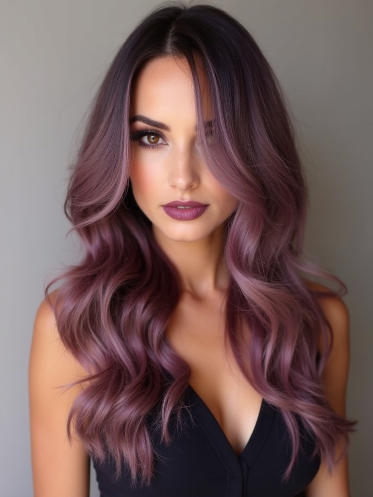 romantic plum pink elegance