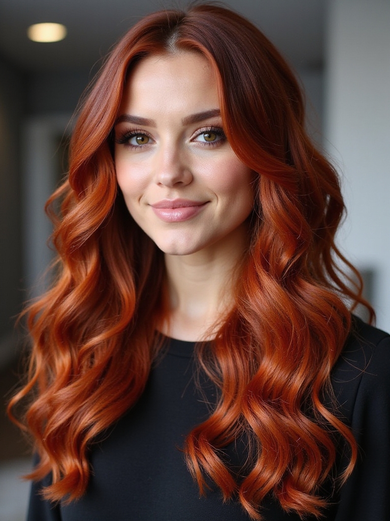 scarlet chestnut hair style