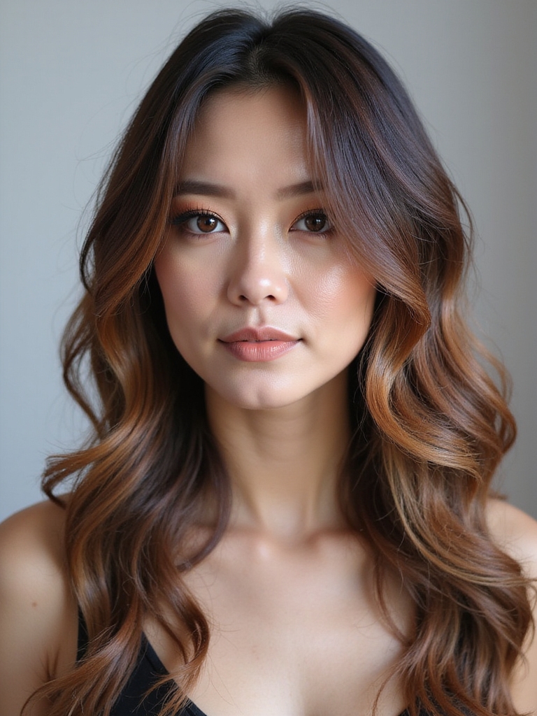 sophisticated blue brown harmony