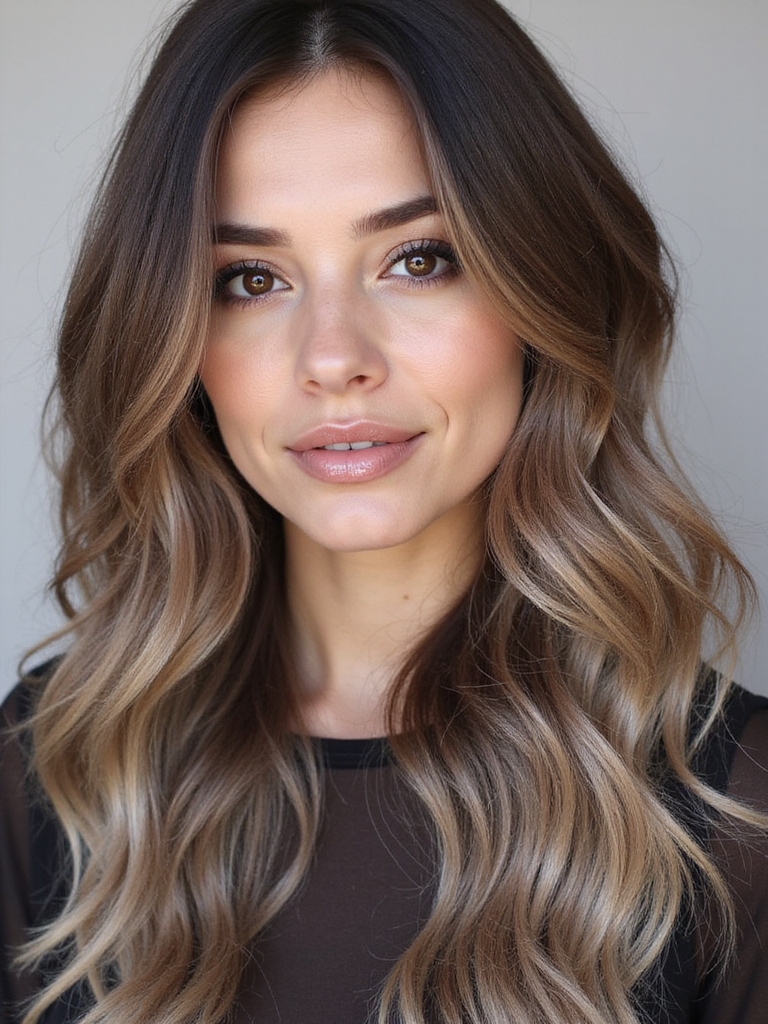 sophisticated cool brown hues