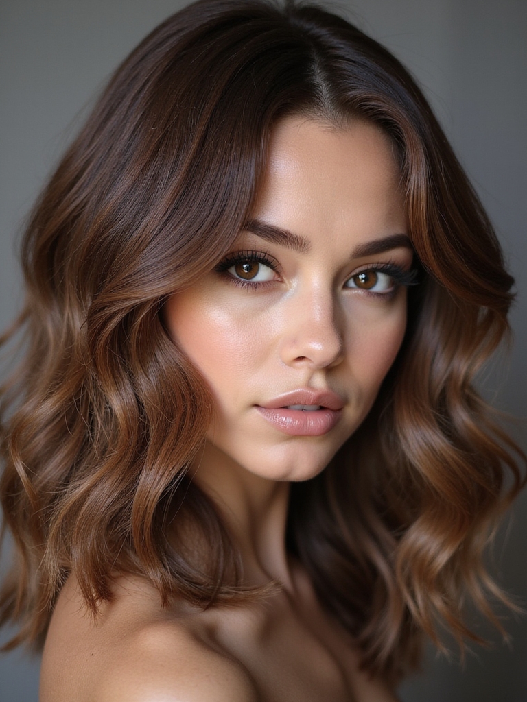 sophisticated warm coffee tones