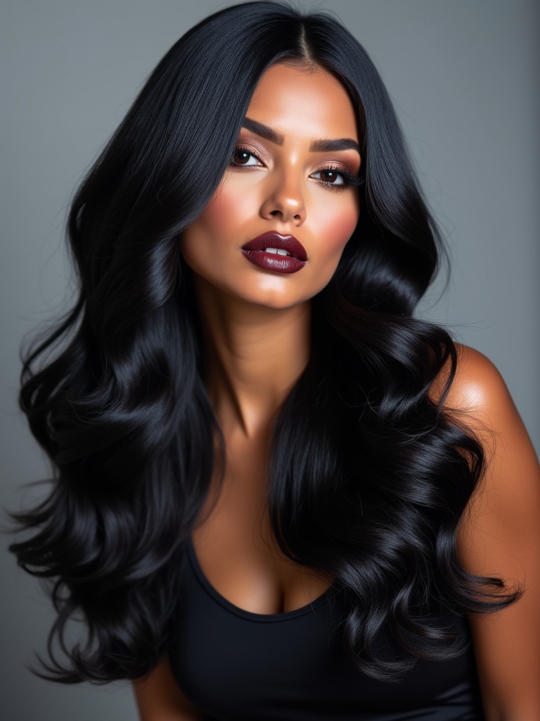 sultry ebony color variations