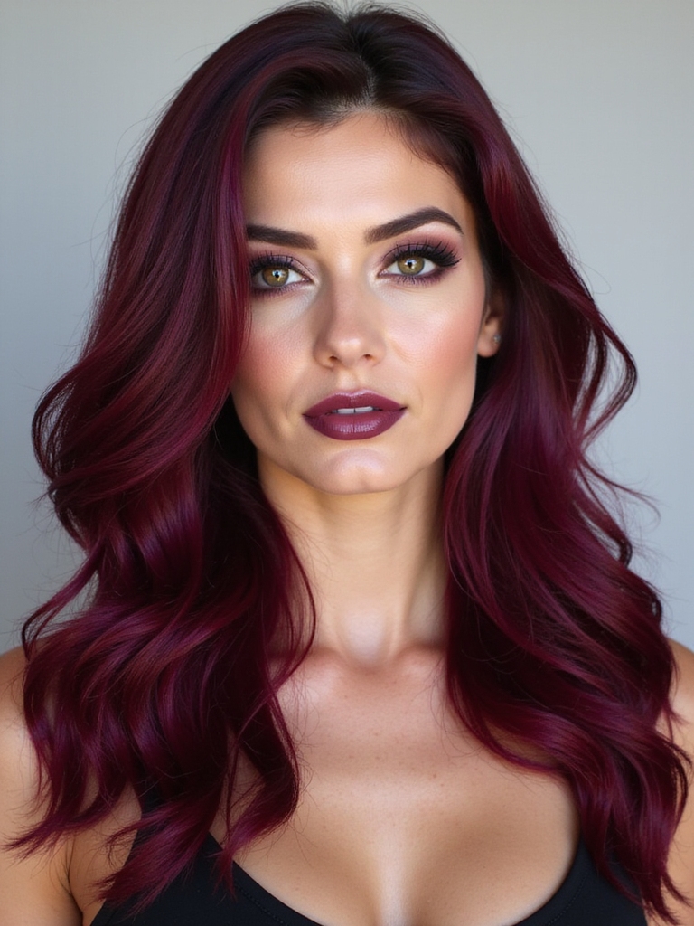 timeless deep raspberry allure