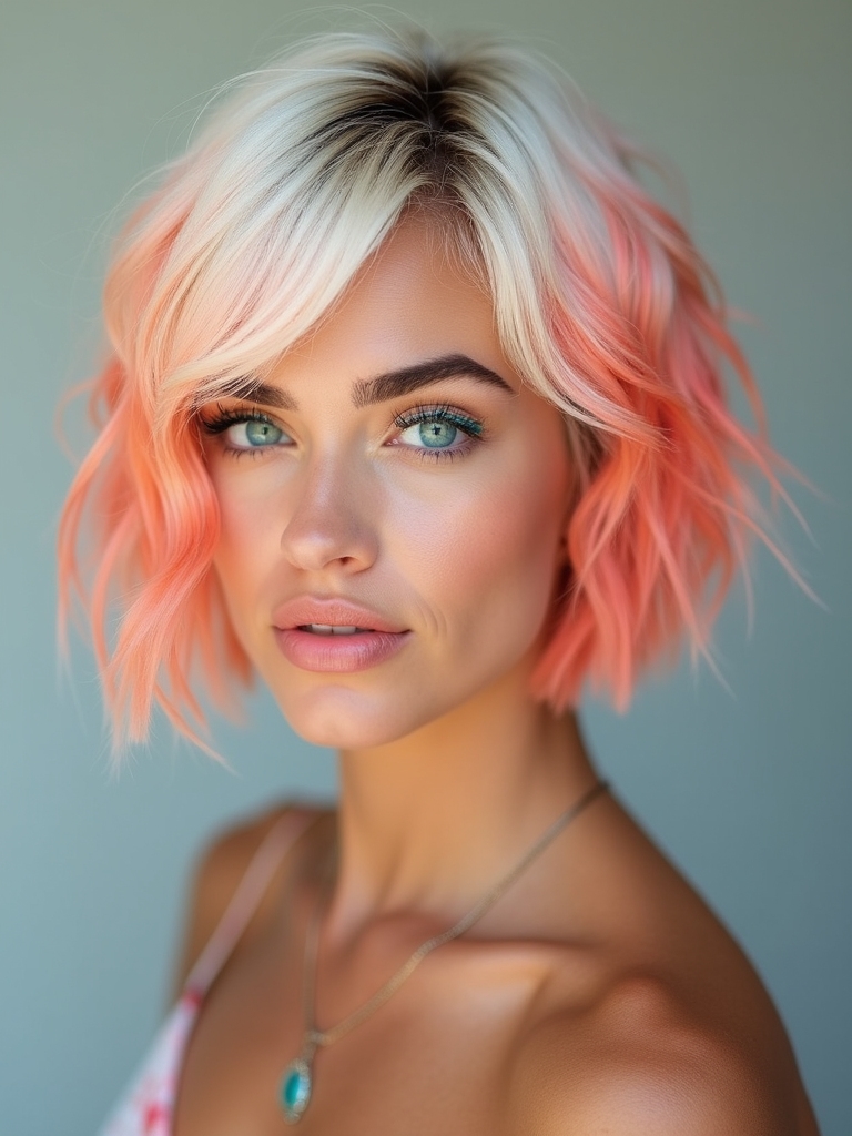 tropical hair color inspiration