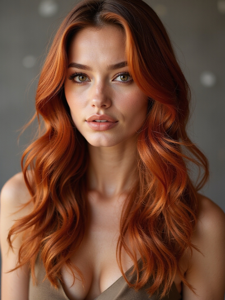 vibrant auburn beauty tips