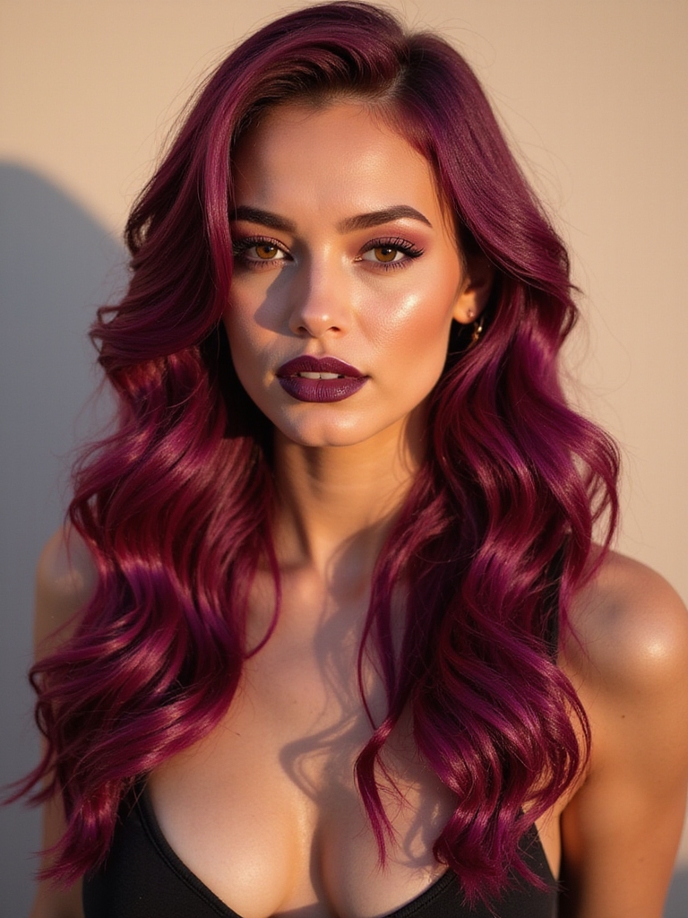 vibrant expressive hair color