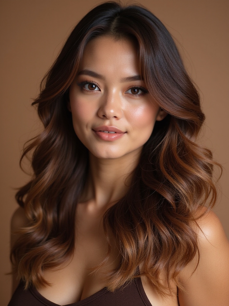 warm brown elegance shines