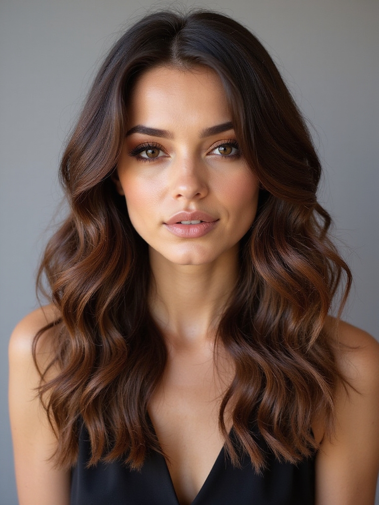 warm earthy hazelnut hues