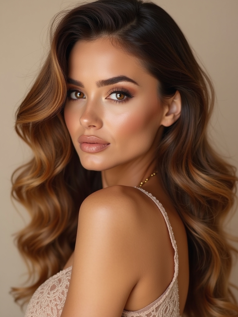 warm inviting caramel elegance