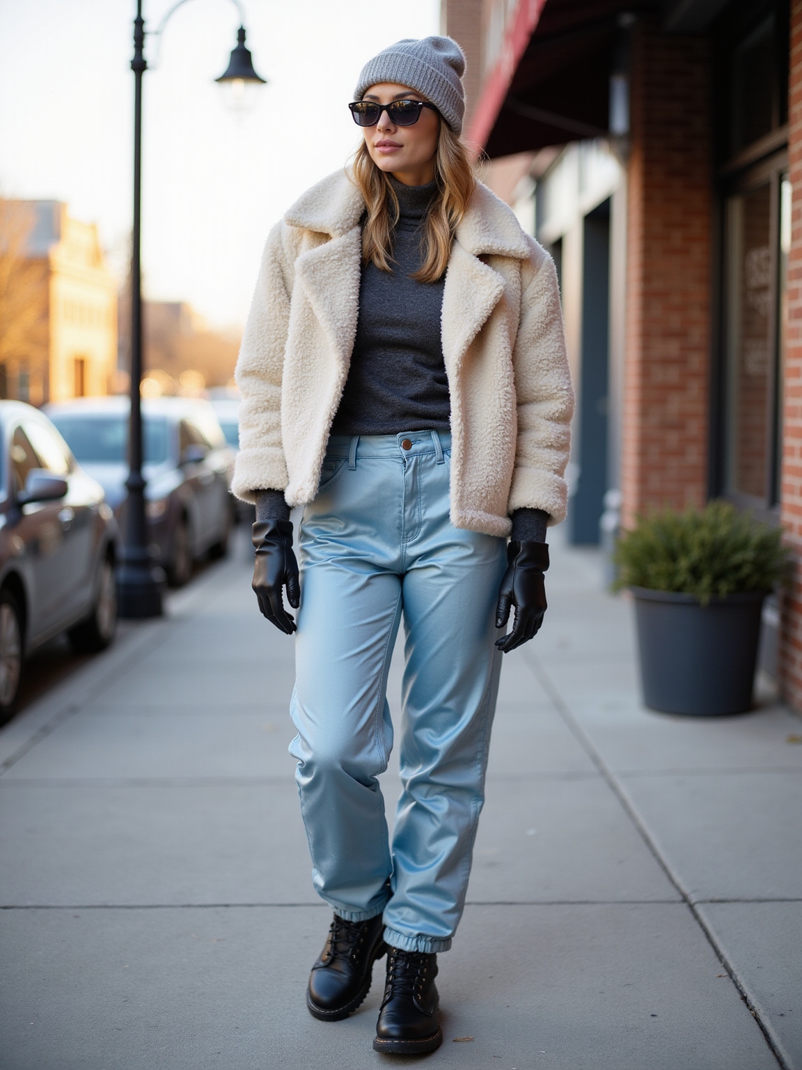 alpine inspired glossy streetwear essentials