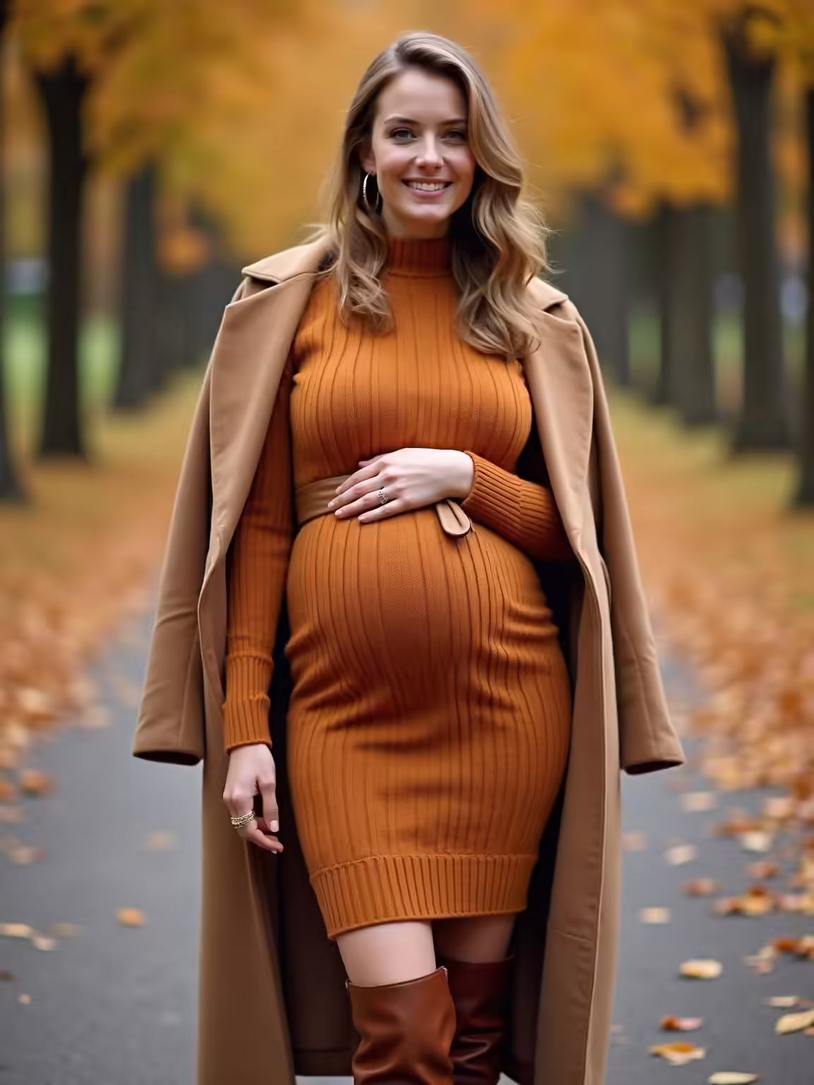 autumn maternity wardrobe inspiration