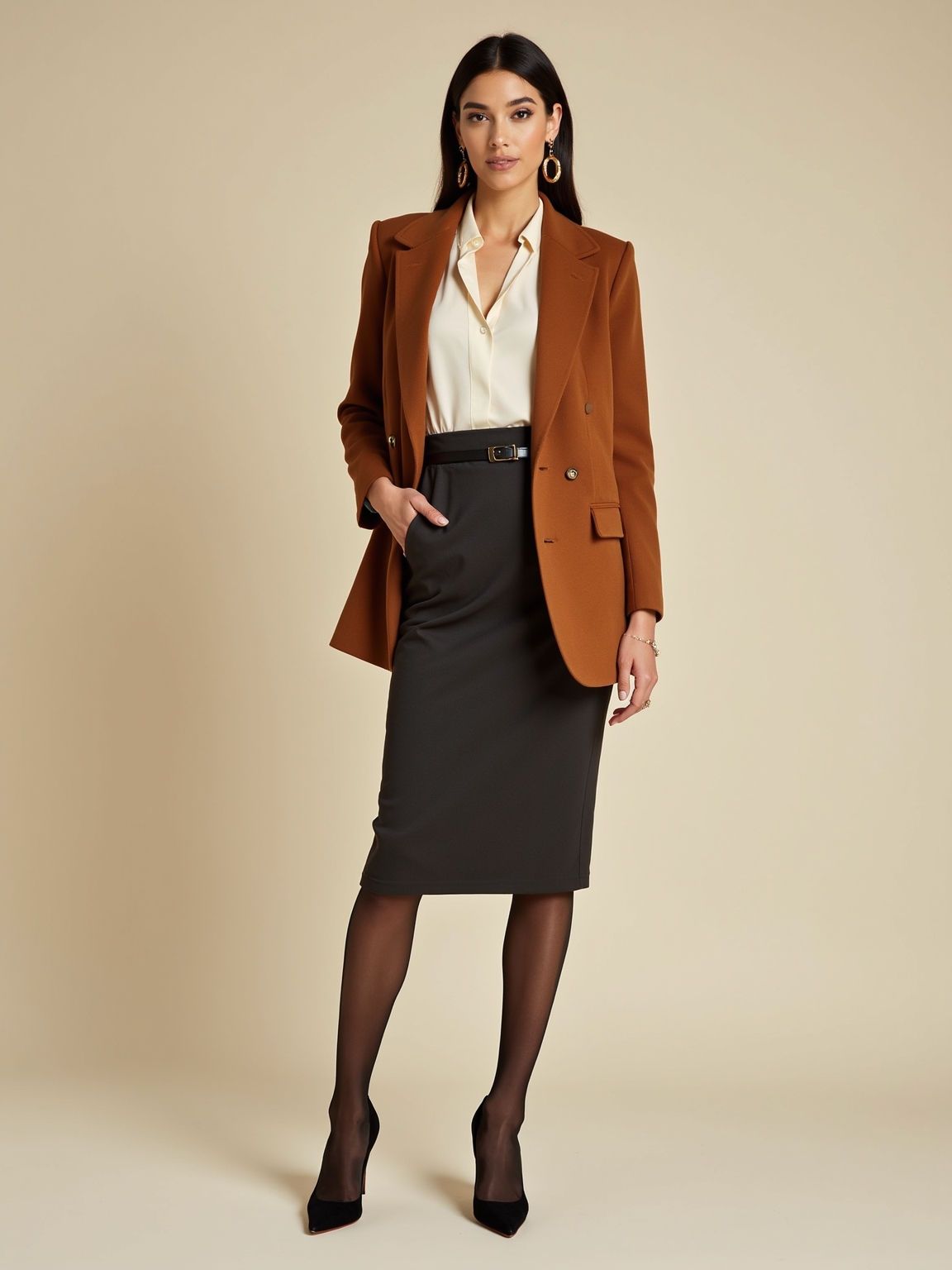 belts delicate jewelry tights