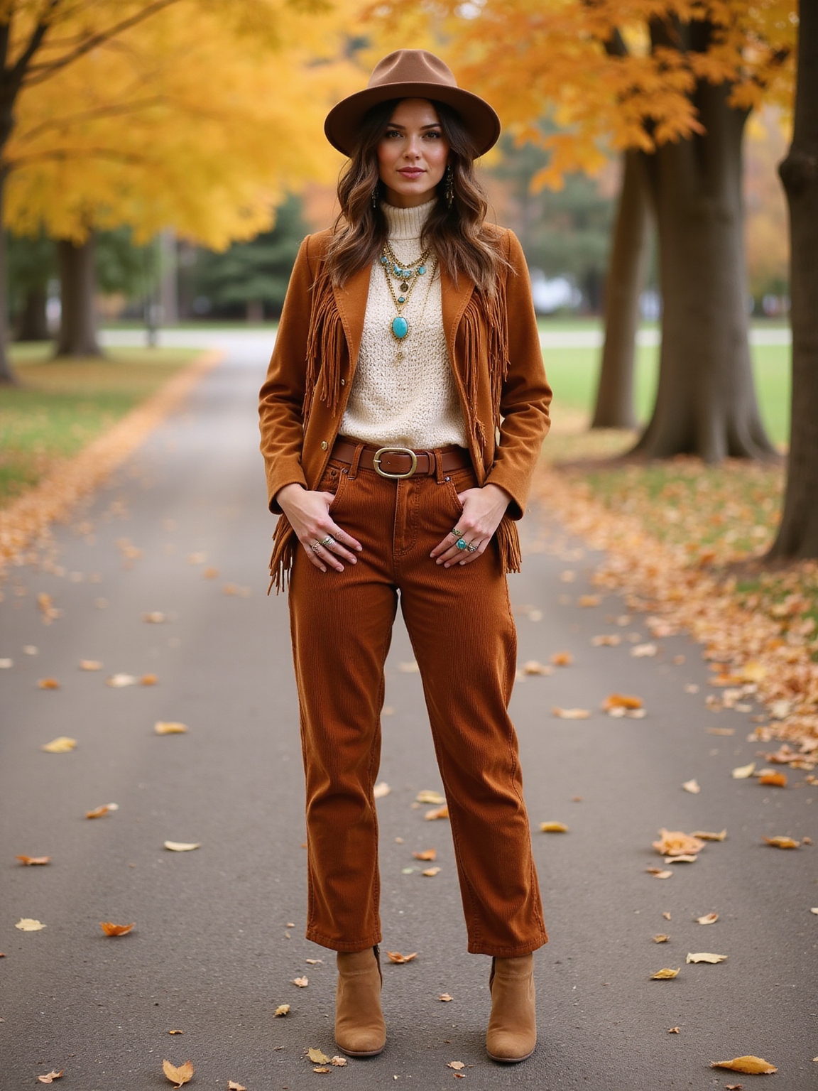 boho autumn free spirited style