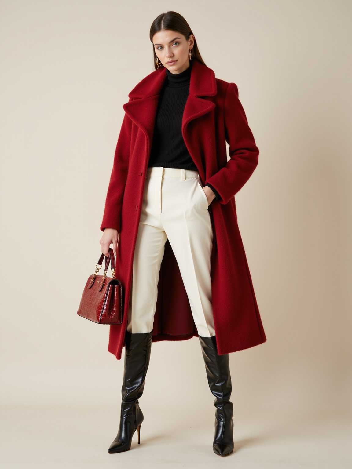 bold festive statement coats