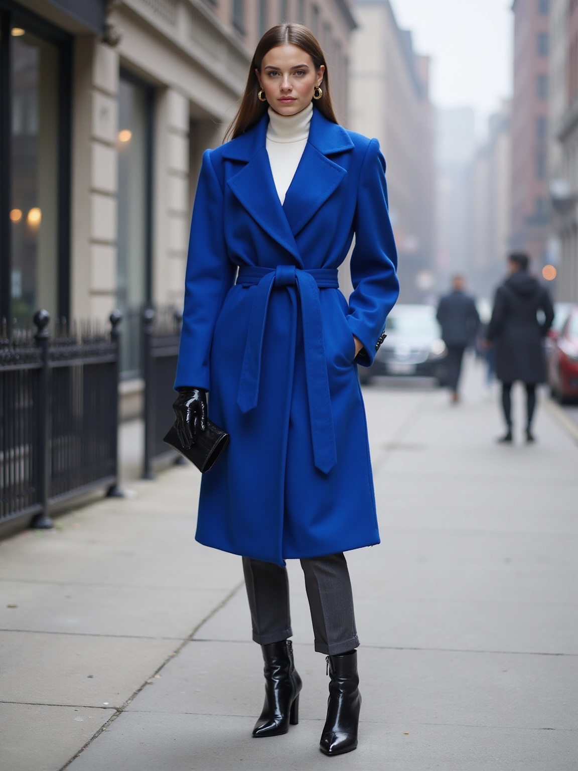 bold jewel toned statement coats
