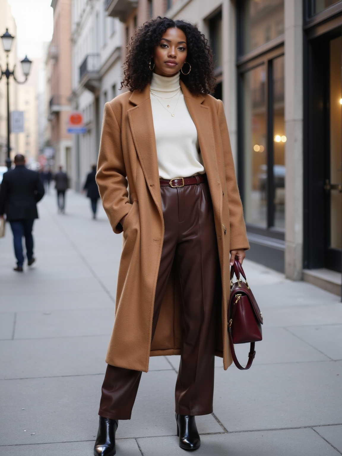 bold winter looks for black girls