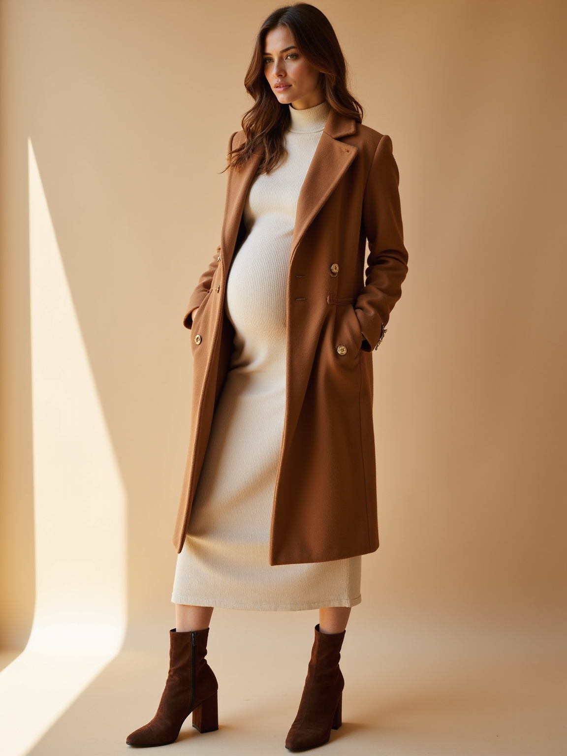 bump friendly cozy wool coats