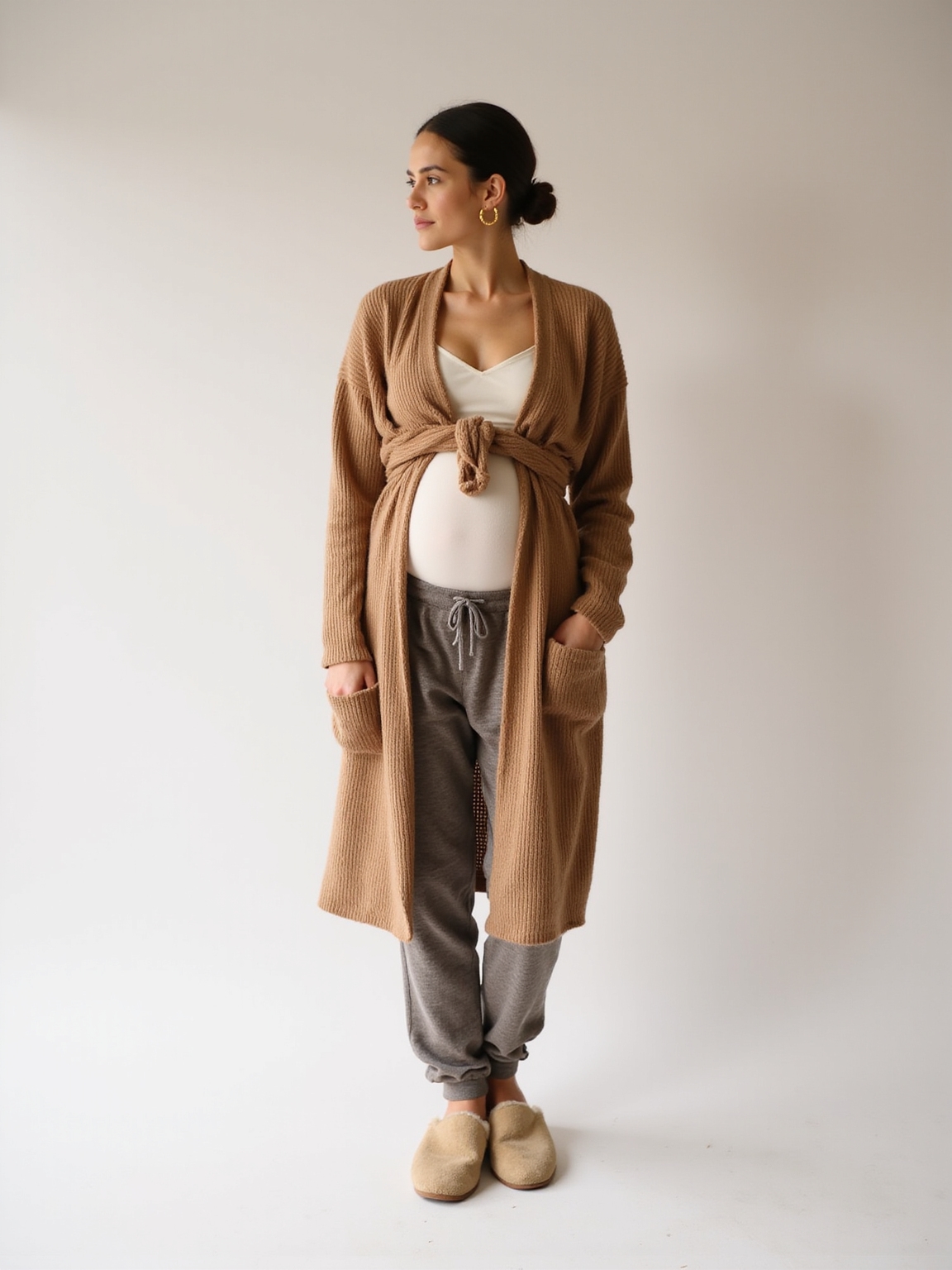 cashmere blend ribbed knitwear